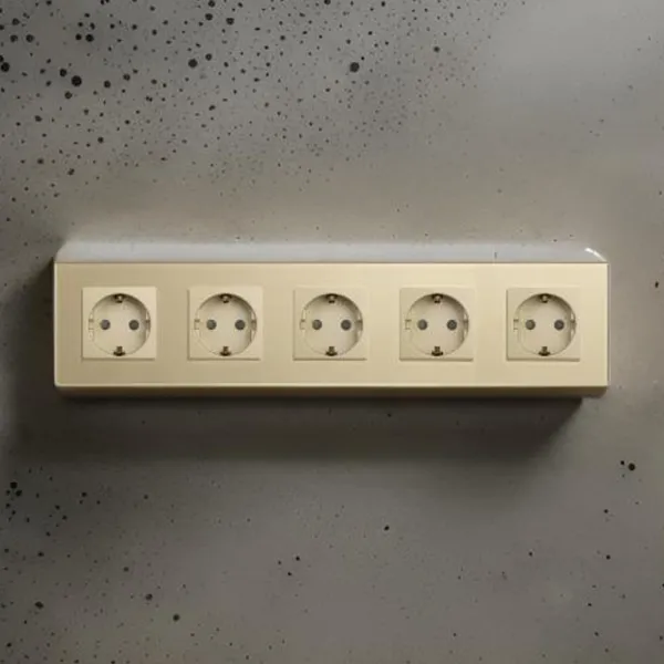 Розетка Caligate M5F-GD 220 - 240 В / Type-F / Золото photo 5 Розетка Caligate M5F-GD 220 - 240 В / Type-F / Золото photo 5