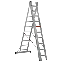 Scară cu trei tronsoane Cagsan TS190 3x10 150 kg