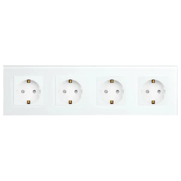 Priză Caligate M4F-WT 220 - 240 V / Type-F / Black photo 1 Priză Caligate M4F-WT 220 - 240 V / Type-F / Black photo 1