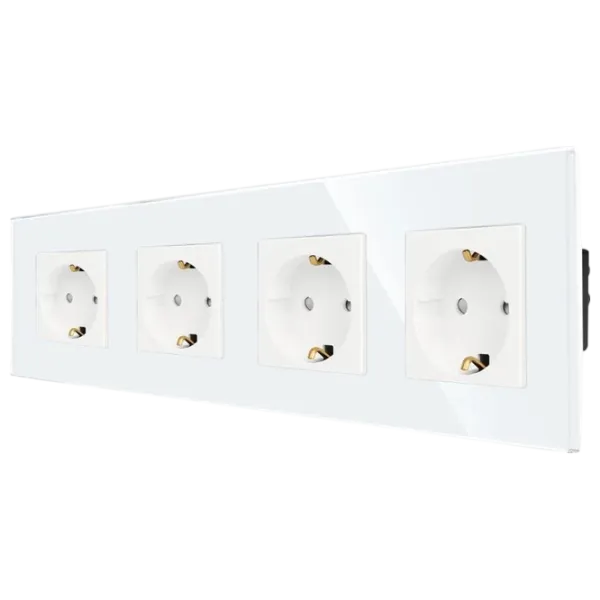 Priză Caligate M4F-WT 220 - 240 V / Type-F / Black photo 5 Priză Caligate M4F-WT 220 - 240 V / Type-F / Black photo 5