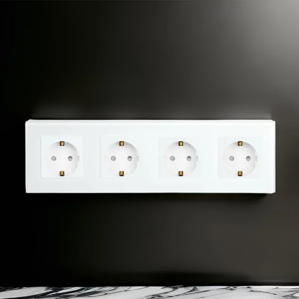 Priză Caligate M4F-WT 220 - 240 V / Type-F / Black photo 6 Priză Caligate M4F-WT 220 - 240 V / Type-F / Black photo 6