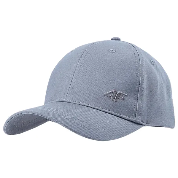 Кепка унисекс 4F FWSS24ACABU271 Серый / 100% хлопок photo 1 Кепка унисекс 4F FWSS24ACABU271 Серый / 100% хлопок photo 1