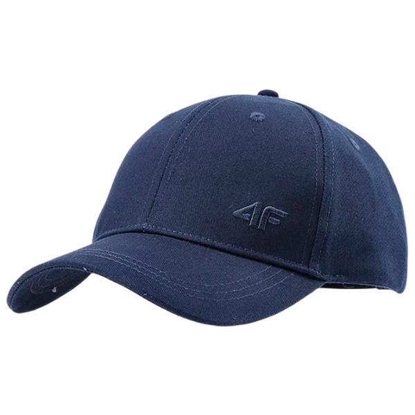 Chipiu unisex 4F FWSS24ACABU271 Navy / 100% bumbac photo 1