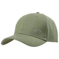 Кепка унисекс 4F FWSS24ACABU271 Хаки / 100% хлопок