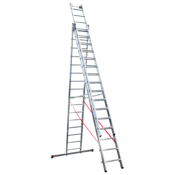 Складная лестница Lider 5230316 3x16 150 кг photo 1