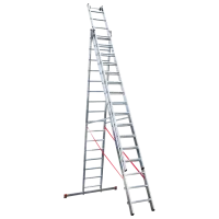 Складная лестница Lider 5230316 3x16 150 кг