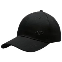 Кепка для женщин 4F 4FSS23ACABF109 Черный / 100% хлопок