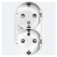 Розетка Caligate M2F-WT/1 220 - 250 В / Type-F / Белый