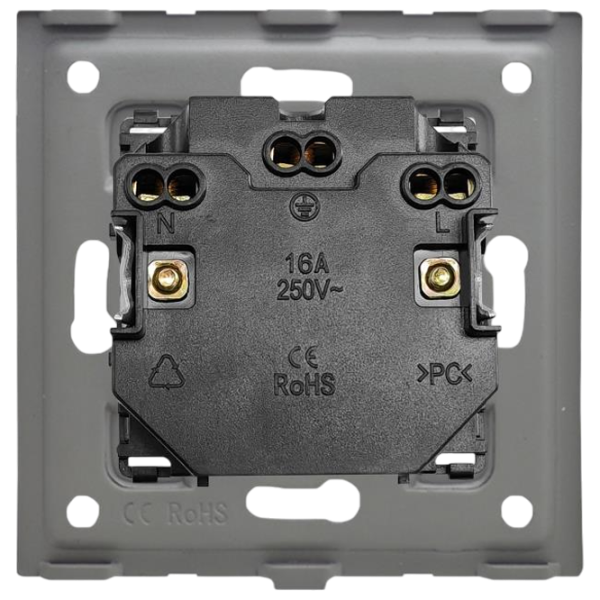 Priză Caligate M2F-WT/1 220 - 250 V / Type-F / White photo 4 Priză Caligate M2F-WT/1 220 - 250 V / Type-F / White photo 4
