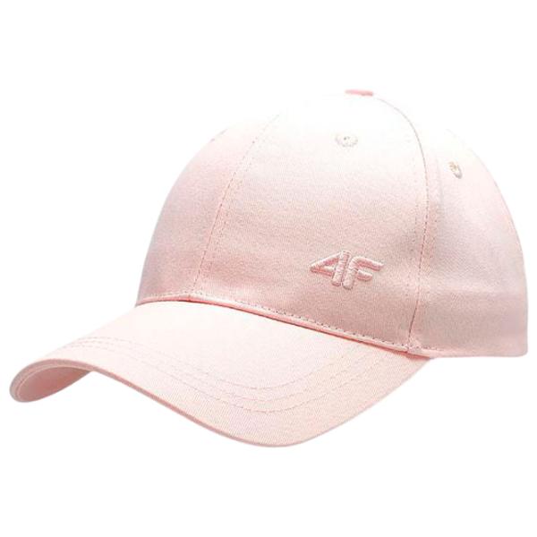 Chipiu pentru femei 4F 4FSS23ACABF109 Pink Powder / 100% bumbac photo 1