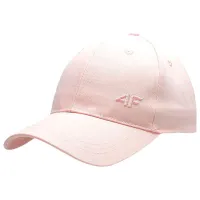 Кепка для женщин 4F 4FSS23ACABF109 Розовый порошок / 100% хлопок