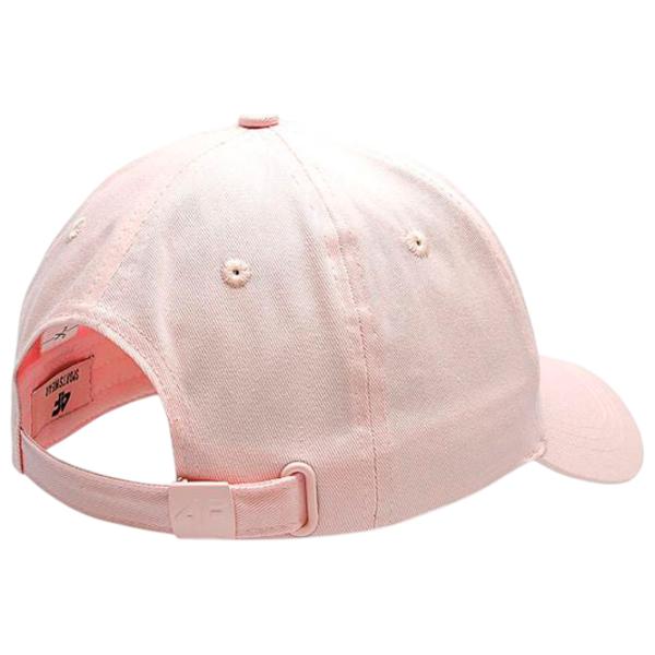 Chipiu pentru femei 4F 4FSS23ACABF109 Pink Powder / 100% bumbac photo 2