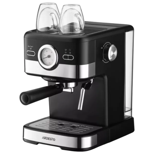 Кофемашина Ardesto YCM-E16B  / 1.5 л / Черный photo 1
