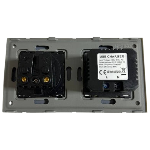 Розетка Caligate M1F.USB3.1-GD 220 - 240 В / Type-F / Золото photo 2 Розетка Caligate M1F.USB3.1-GD 220 - 240 В / Type-F / Золото photo 2