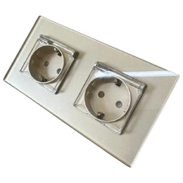 Priză Caligate M2FWP-GD 220 - 240 V / Type-F / Gold photo 1 Priză Caligate M2FWP-GD 220 - 240 V / Type-F / Gold photo 1