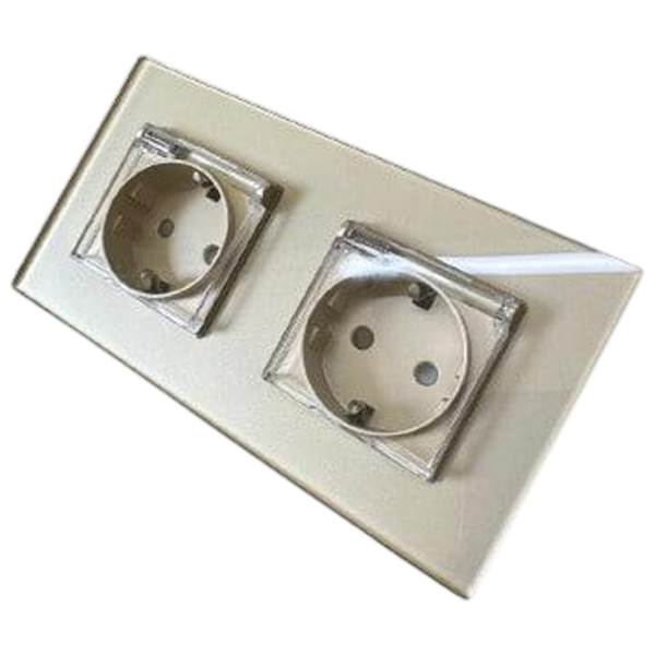 Priză Caligate M2FWP-GD 220 - 240 V / Type-F / Gold photo 1 Priză Caligate M2FWP-GD 220 - 240 V / Type-F / Gold photo 1