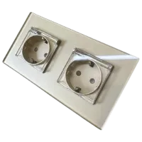 Розетка Caligate M2FWP-GD 220 - 240 В / Type-F / Золото