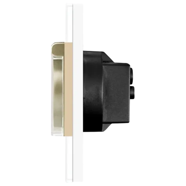 Priză Caligate M2FWP-GD 220 - 240 V / Type-F / Gold photo 2 Priză Caligate M2FWP-GD 220 - 240 V / Type-F / Gold photo 2
