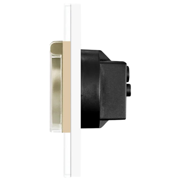Priză Caligate M2FWP-GD 220 - 240 V / Type-F / Gold photo 2 Priză Caligate M2FWP-GD 220 - 240 V / Type-F / Gold photo 2