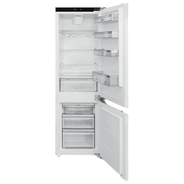Frigider SHARP SJ-BD237E2XS-EU cu congelator jos 253 l / 177 cm / White photo 1