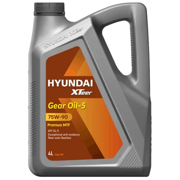 Трансмиссионное масло Hyundai XTeer Gear Oil GL-5 4л / синтетическое / 75W-90 photo 1