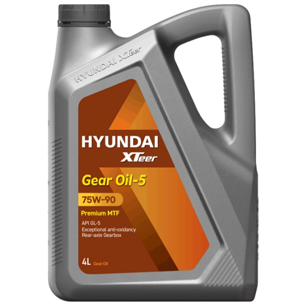 Трансмиссионное масло Hyundai XTeer Gear Oil GL-5 4л / синтетическое / 75W-90 photo 1