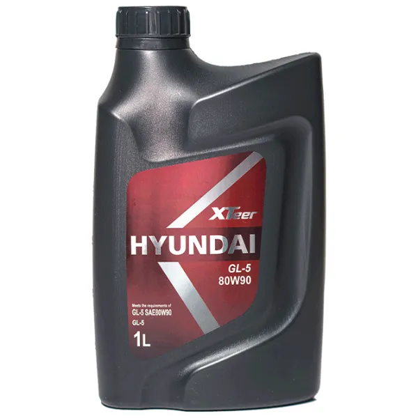 Трансмиссионное масло Hyundai XTeer Gear Oil GL-5 1л / полусинтетическое / 80W-90 photo 1