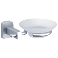 Săpunieră Aquaplus 00885  Sticlă / Rotundă