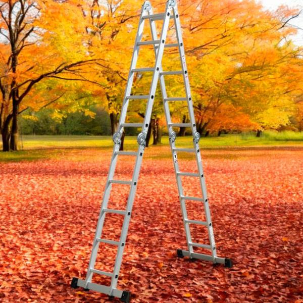 Scară pliantă Sunladder AM0224A 4x6 150 kg photo 5