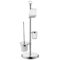 Perie WC Frap 904 Aluminiu / De perete