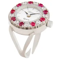 Кольцо с часами для женщин BERNEY 832 AR Кварцевый / 19 мм