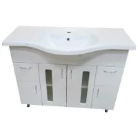 Dulap cu lavoar Aquaplus Clasic 100 PAL / White