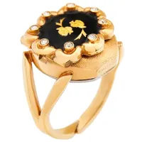 Кольцо с часами для женщин BERNEY 735 Кварцевый / 18 мм