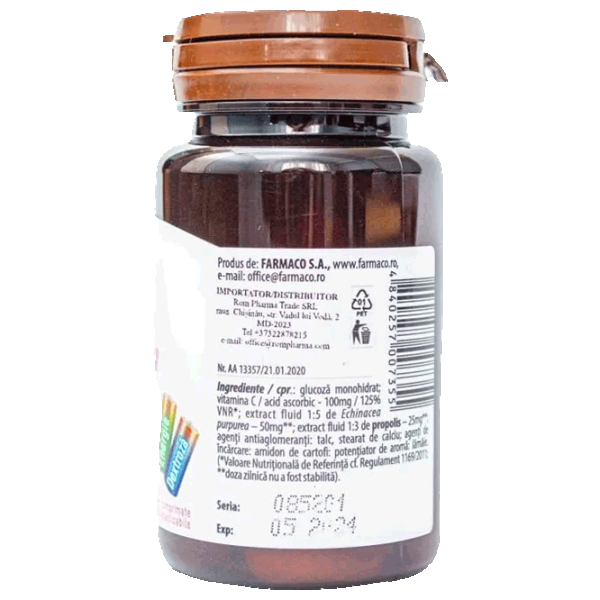 Vitamine Herbal Therapy Vitamina C (4840257007355) 60 photo 2