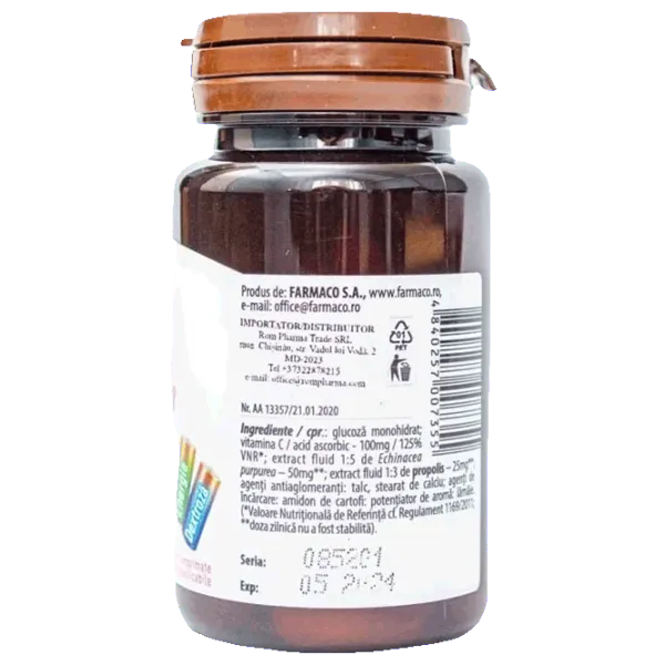 Vitamine Herbal Therapy Vitamina C (4840257007355) 60 photo 4