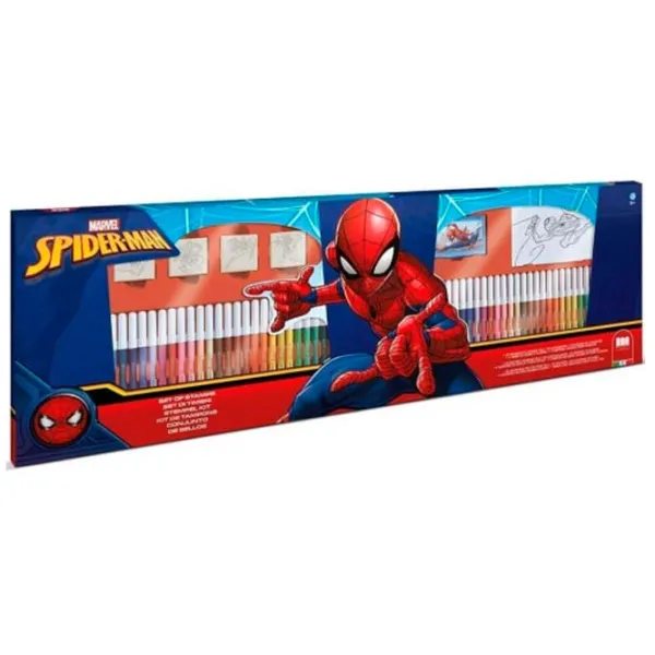 Carioci Multiprint Spiderman Cantitatea în set - 60 buc. photo 1