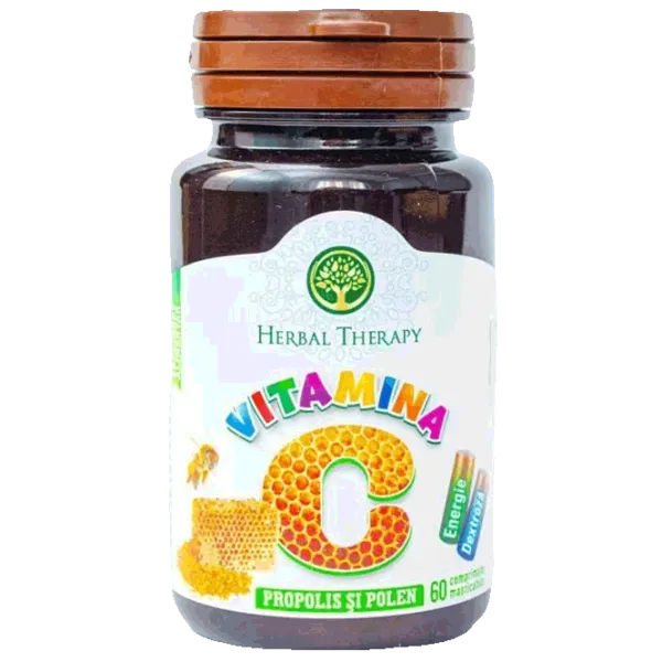 Vitamine Herbal Therapy Vitamina C (4840257007348) 60 photo 1 Vitamine Herbal Therapy Vitamina C (4840257007348) 60 photo 1