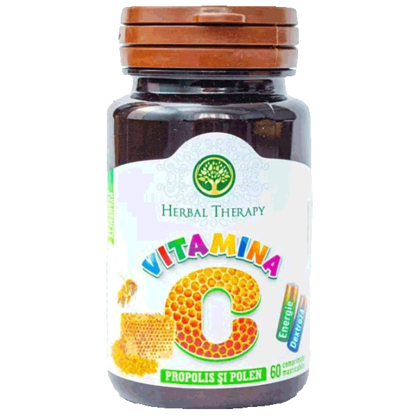 Vitamine Herbal Therapy Vitamina C (4840257007348) 60 photo 1 Vitamine Herbal Therapy Vitamina C (4840257007348) 60 photo 1
