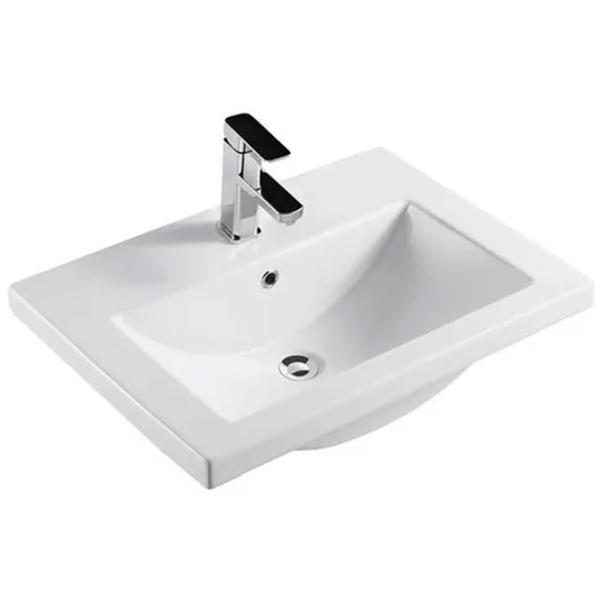 Шкаф с умывальником Quattro Padova WHITE 70 ЛДСП / White photo 2