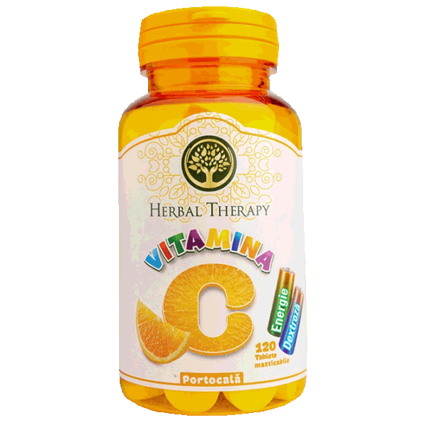 Vitamine Herbal Therapy Vitamina C (4840257007034) 120 photo 1 Vitamine Herbal Therapy Vitamina C (4840257007034) 120 photo 1