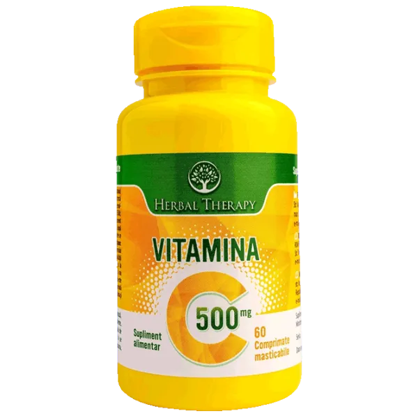 Vitamine Herbal Therapy Vitamina C (6427321000573) 60 photo 1 Vitamine Herbal Therapy Vitamina C (6427321000573) 60 photo 1