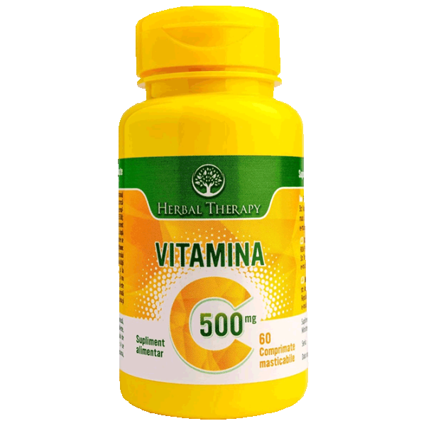 Vitamine Herbal Therapy Vitamina C (6427321000573) 60 photo 1 Vitamine Herbal Therapy Vitamina C (6427321000573) 60 photo 1