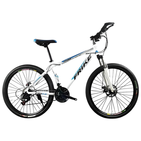 Велосипед Frike TY-MTB 26" 17" Сталь / Белый  photo 1 Велосипед Frike TY-MTB 26" 17" Сталь / Белый  photo 1