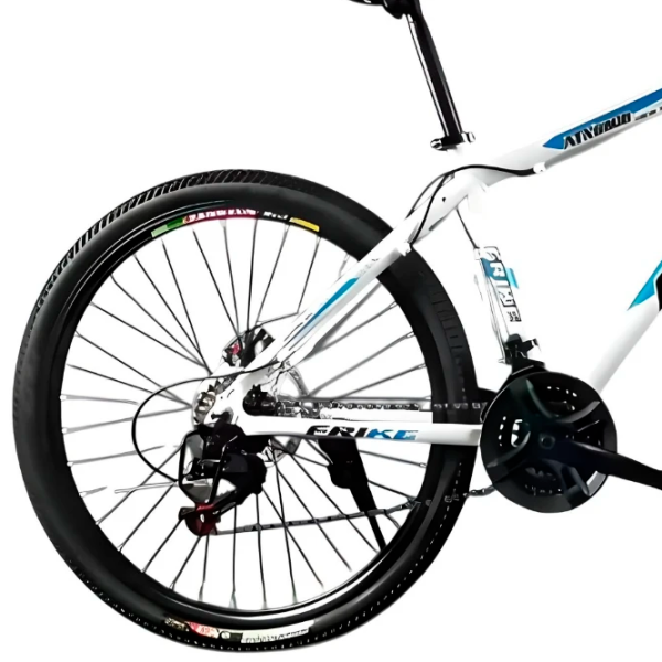 Велосипед Frike TY-MTB 26" 17" Сталь / Белый  photo 2 Велосипед Frike TY-MTB 26" 17" Сталь / Белый  photo 2