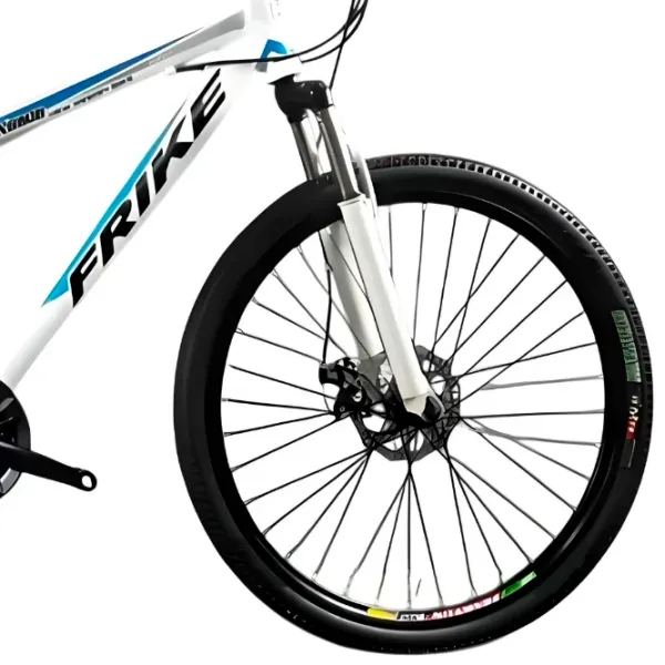 Bicicletă Frike TY-MTB 24" 14" Oțel / White  photo 4 Bicicletă Frike TY-MTB 24" 14" Oțel / White  photo 4
