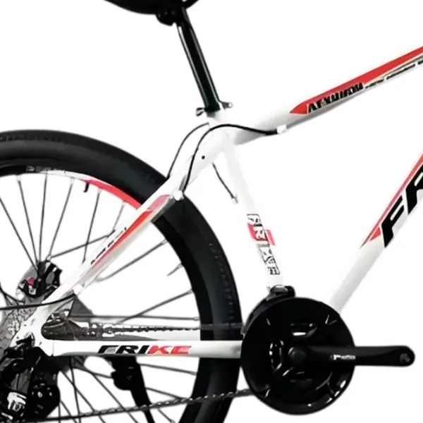 Bicicletă Frike TY-MTB 26" 17" Oțel / Red White photo 3 Bicicletă Frike TY-MTB 26" 17" Oțel / Red White photo 3