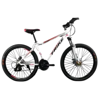 Bicicletă Frike TY-MTB 24" 14" Oțel / Red White