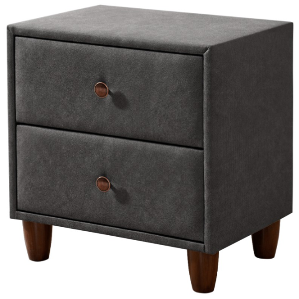 Noptiere Oskar Side Havana 57 x 52 x 45 / PAL / Brown photo 2