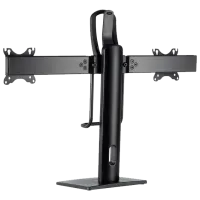 Suport pentru monitor Gembird MS-D2-01 VESA 100 x 100 mm/ Black photo 2