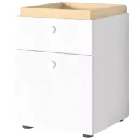 Noptiere Fabrik Home 242102  54 x 40 x 40 / PAL / Beige